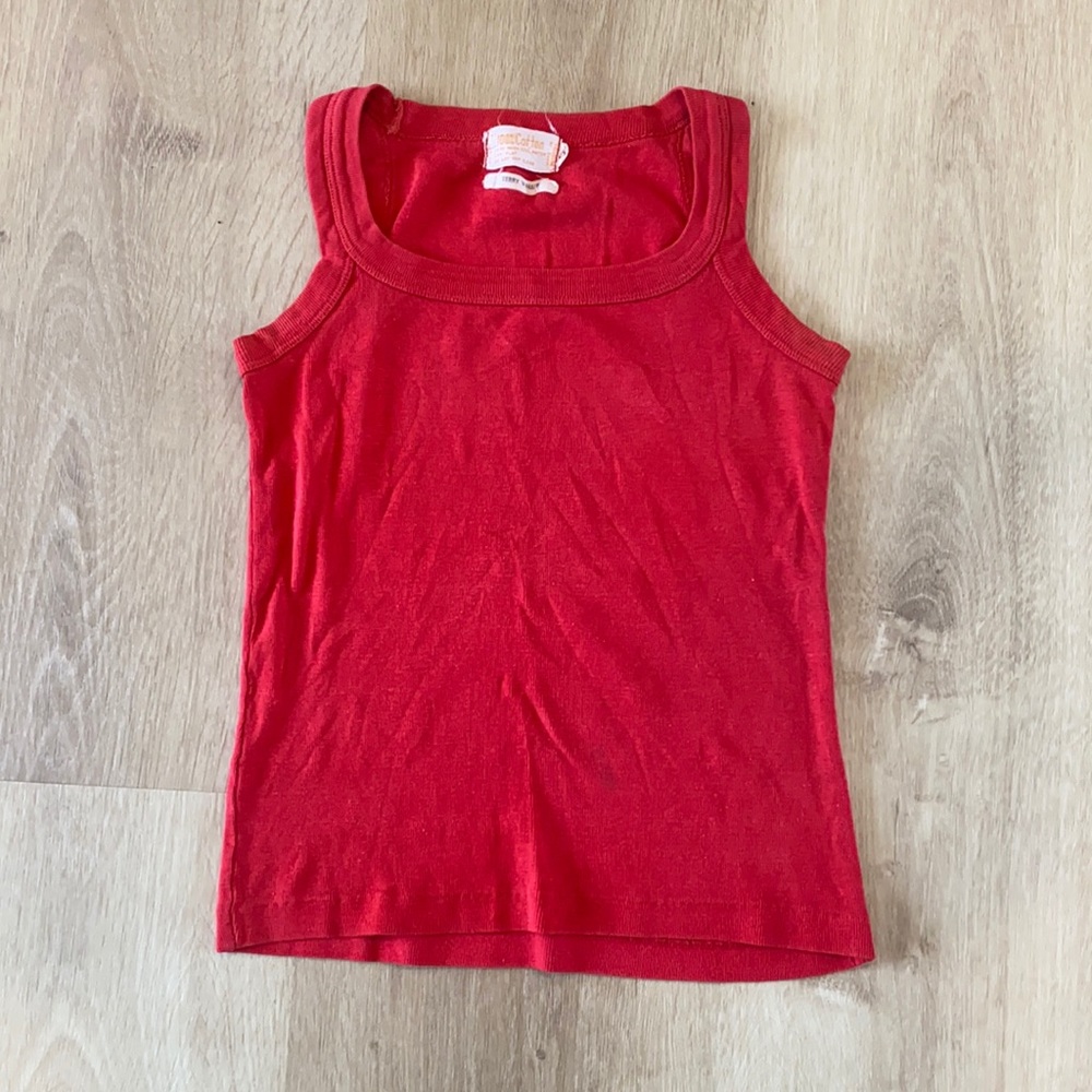 Vintage red tank top